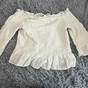 White shirt American eagle size medium